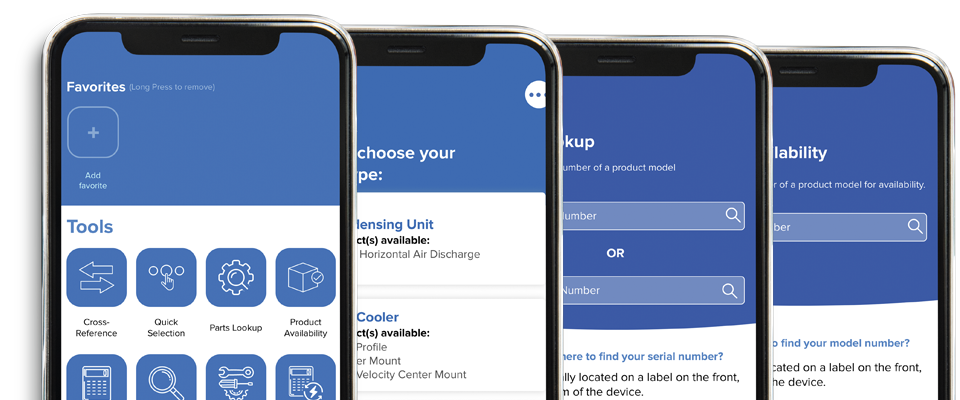 Heatcraft Refrigeration toolkit mobile app