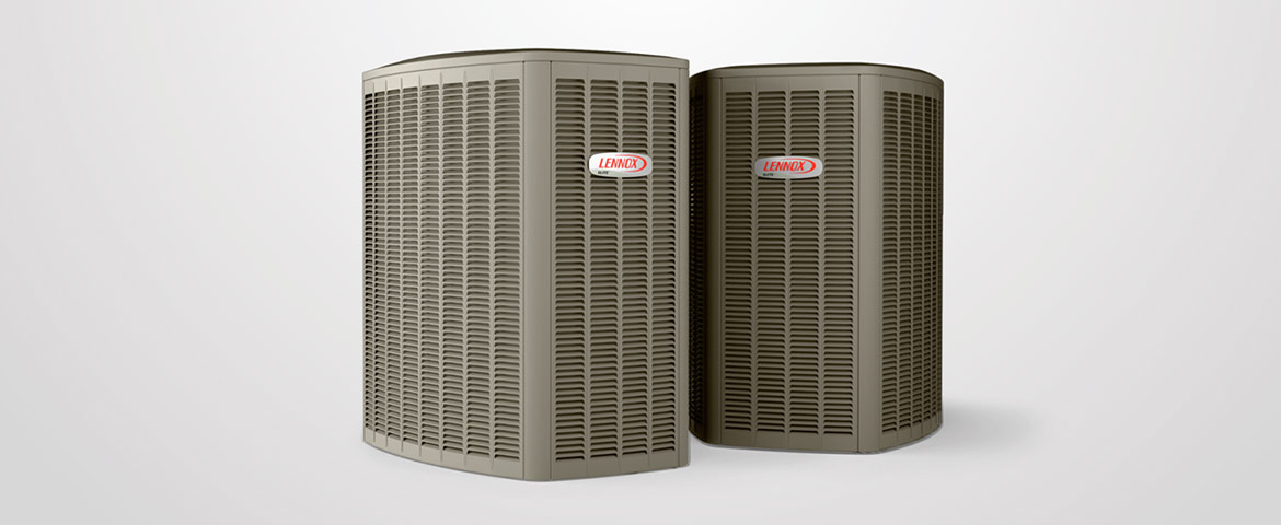 Two Lennox Air Conditioning Units
