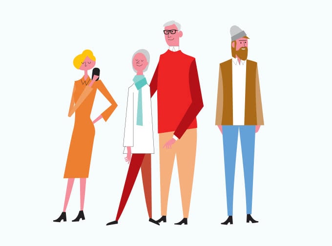 Cartoon people